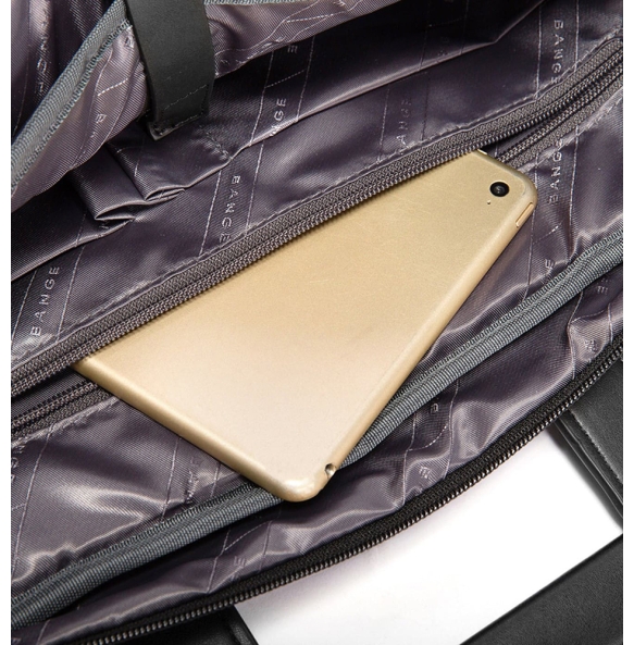 Επαγγελματικός Χαρτοφύλακας BANGE 7702 Μαύρο